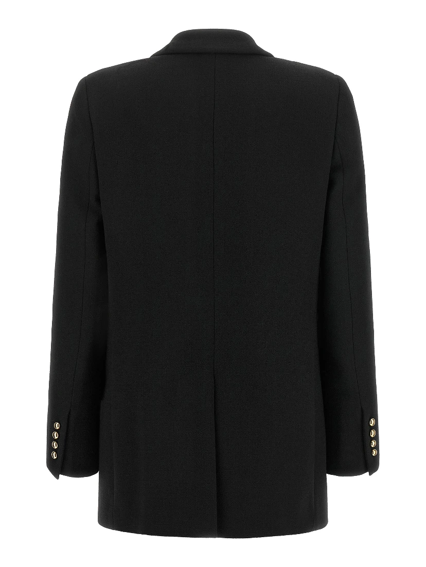 Black Virgin Wool Blazer