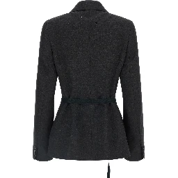 Gray Wool Blazer
