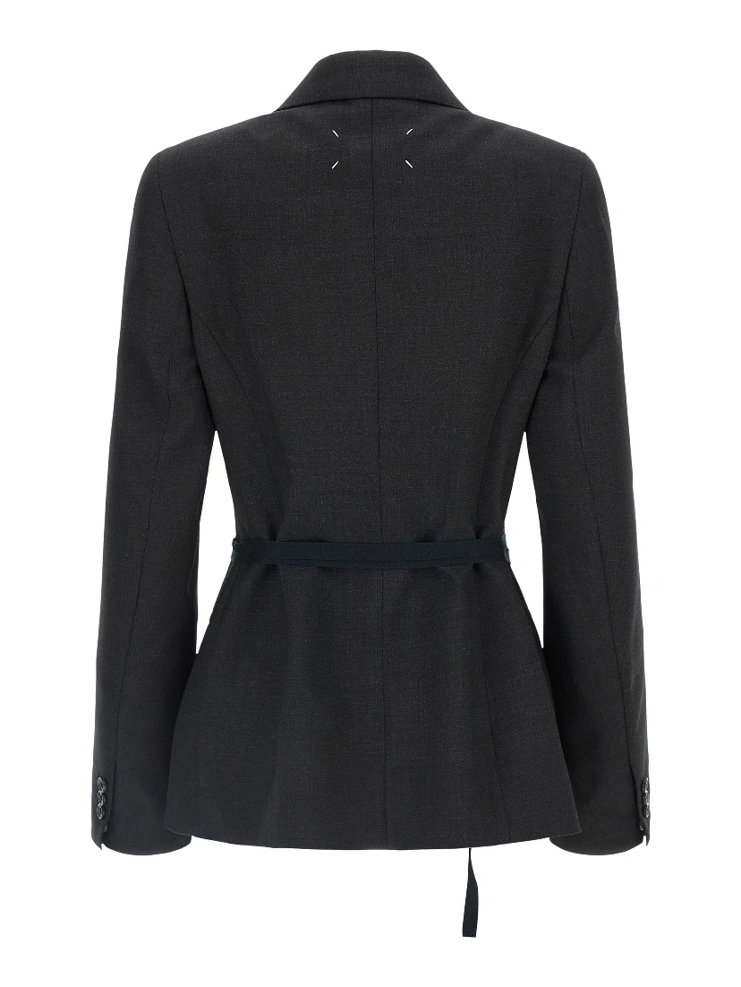 Gray Wool Blazer