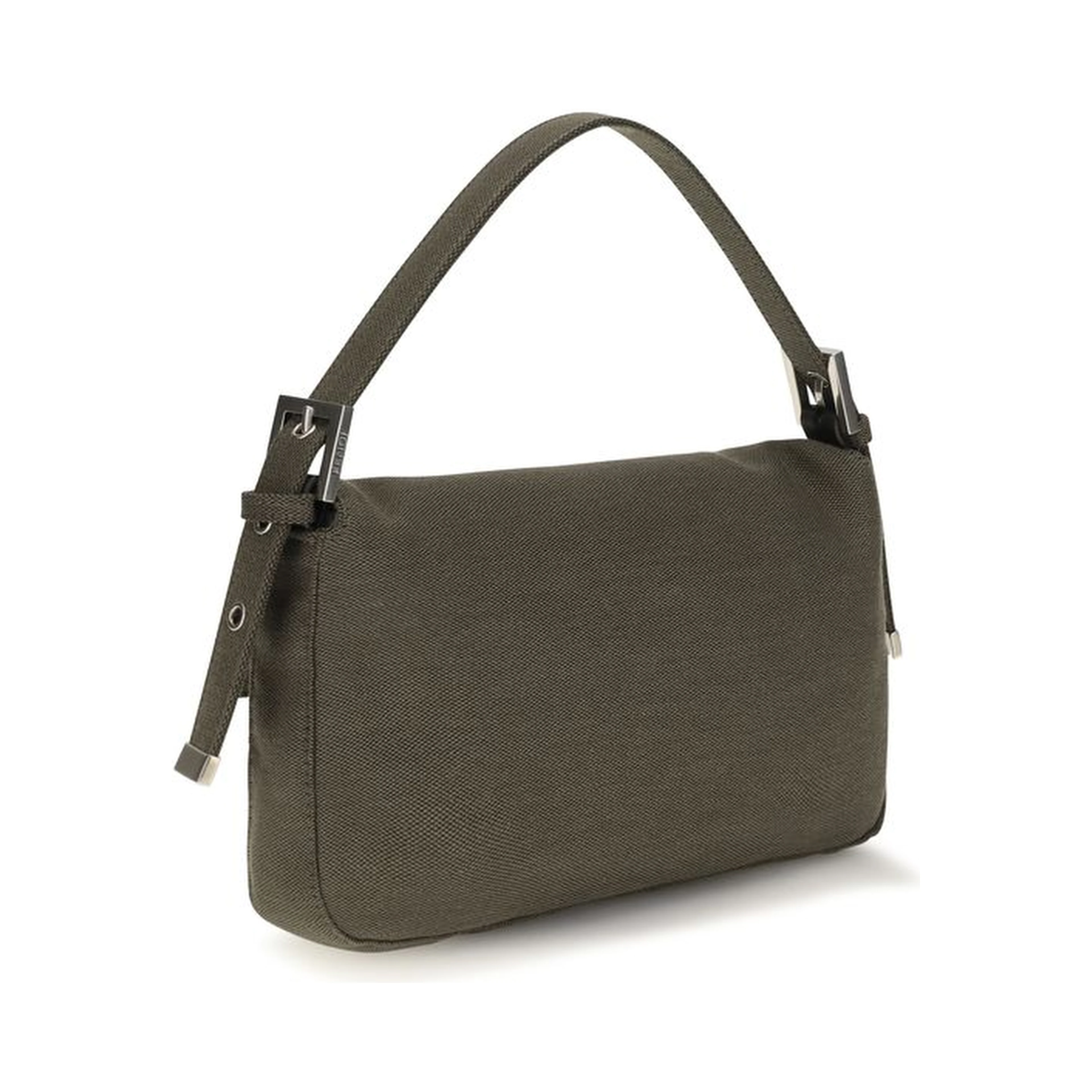 Bicolor Polyester Shoulder Bag