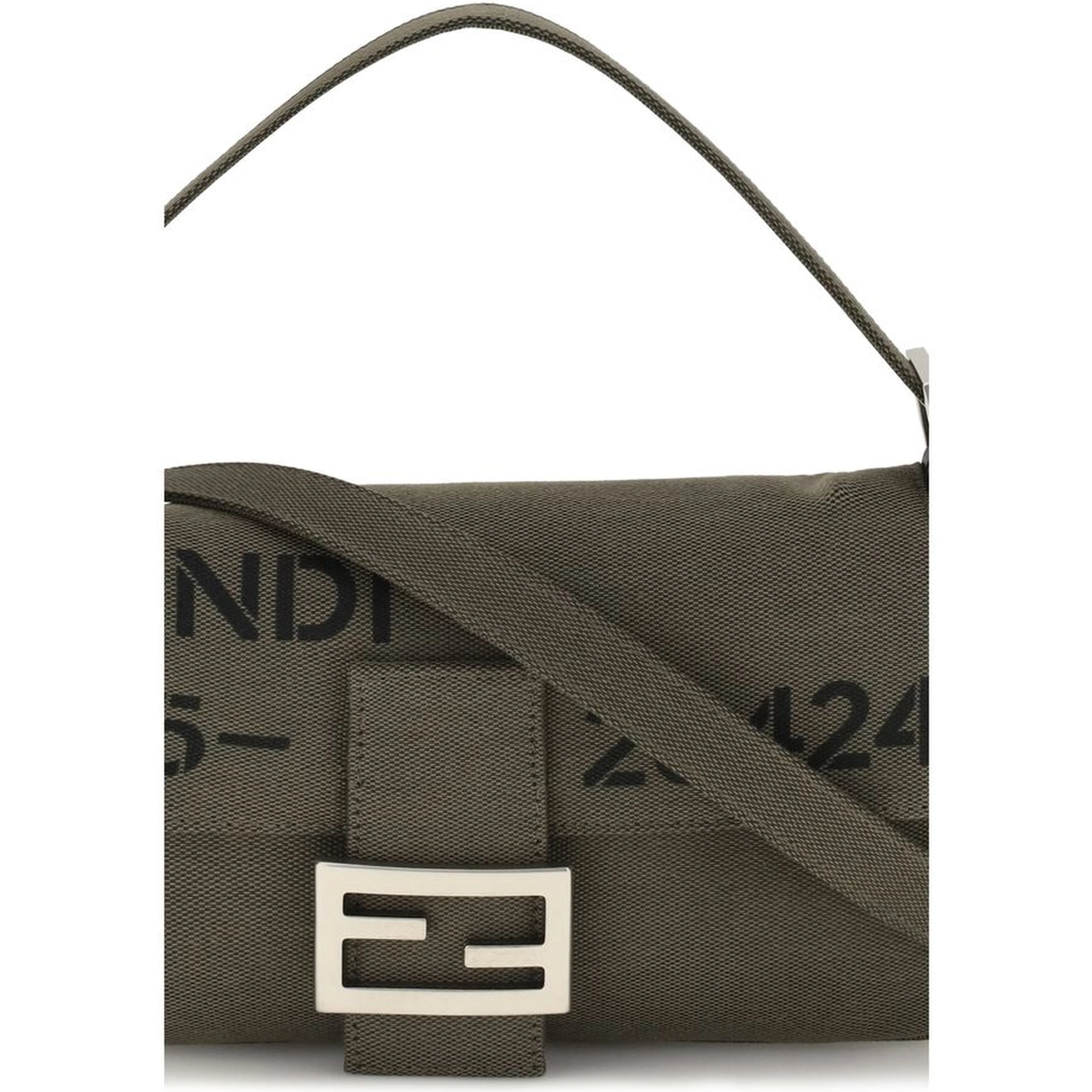 Bicolor Polyester Shoulder Bag