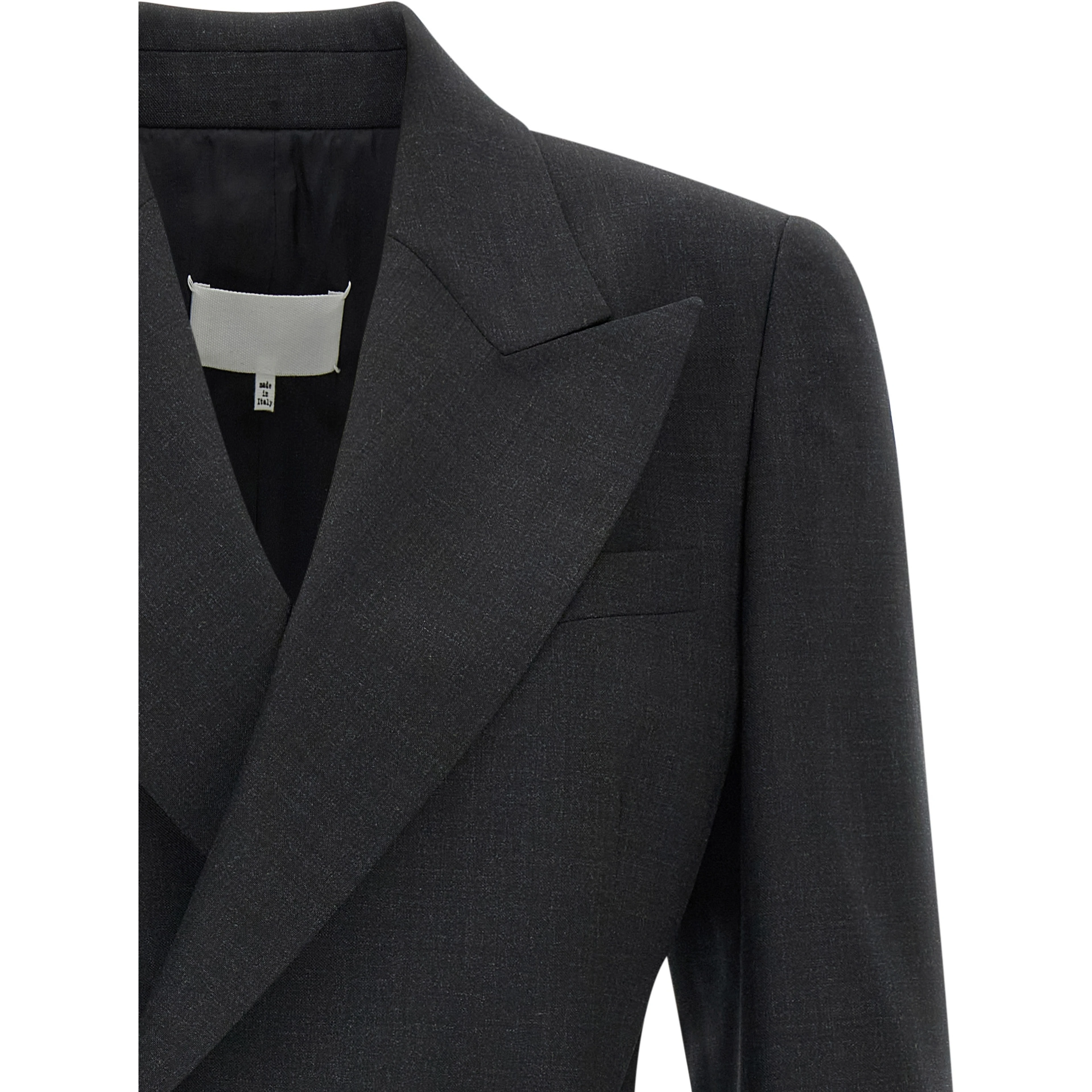 Gray Wool Blazer