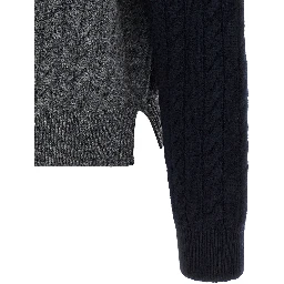 Multicolor Virgin Wool Cardigan