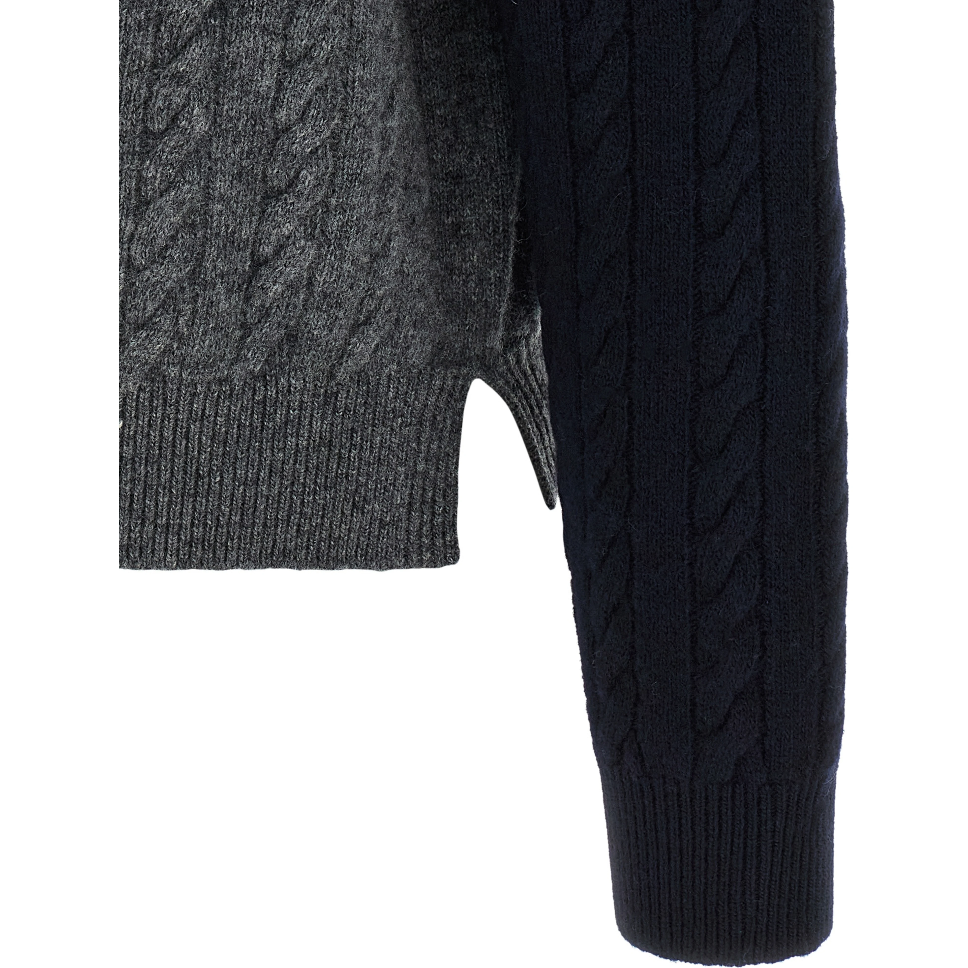 Multicolor Virgin Wool Cardigan