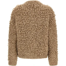Beige Wool Bomber
