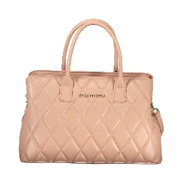 Pink Polyethylene Handbag