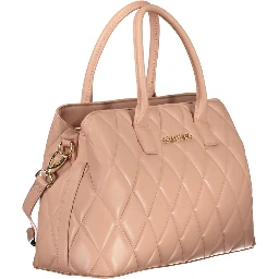 Pink Polyethylene Handbag