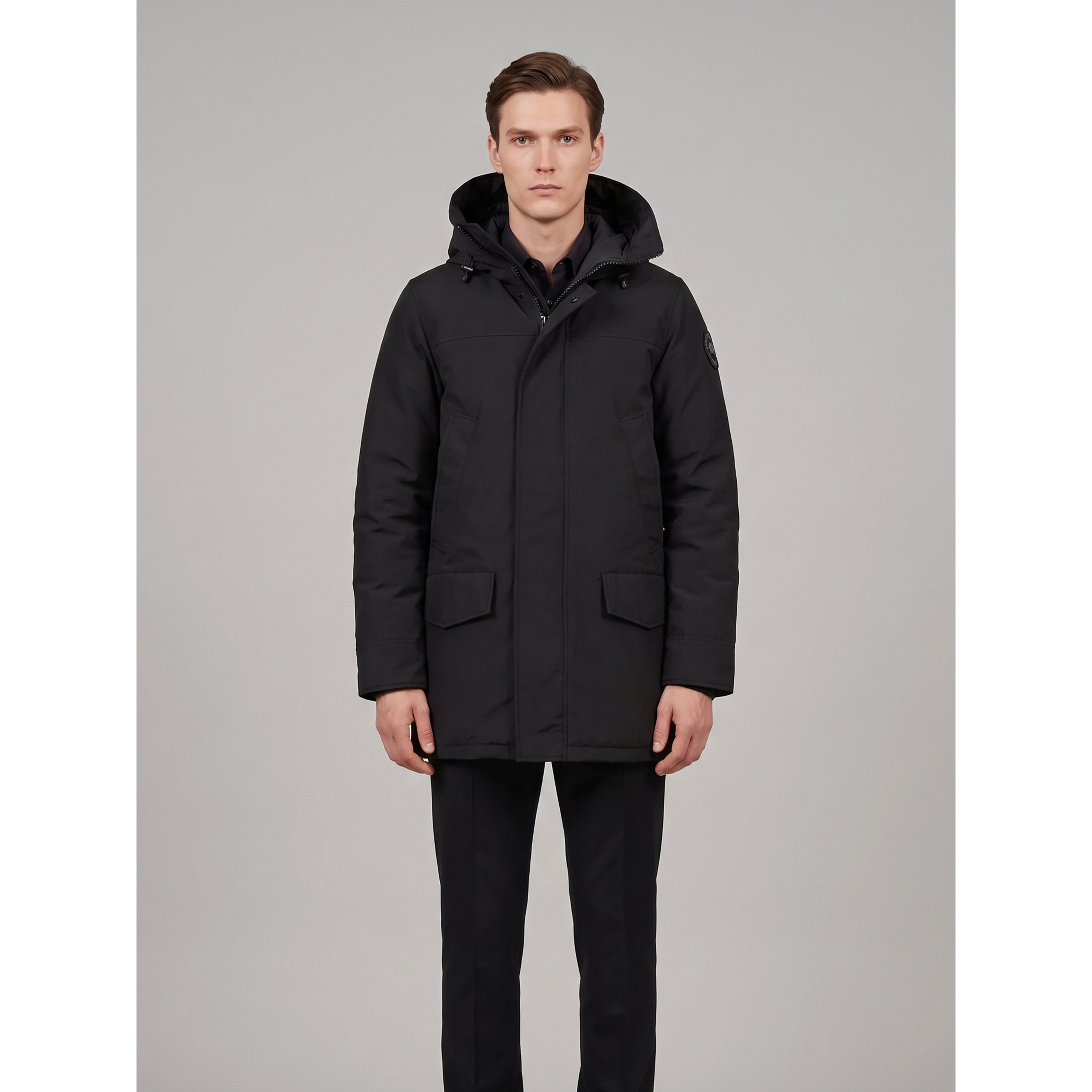 Langford parka black disc