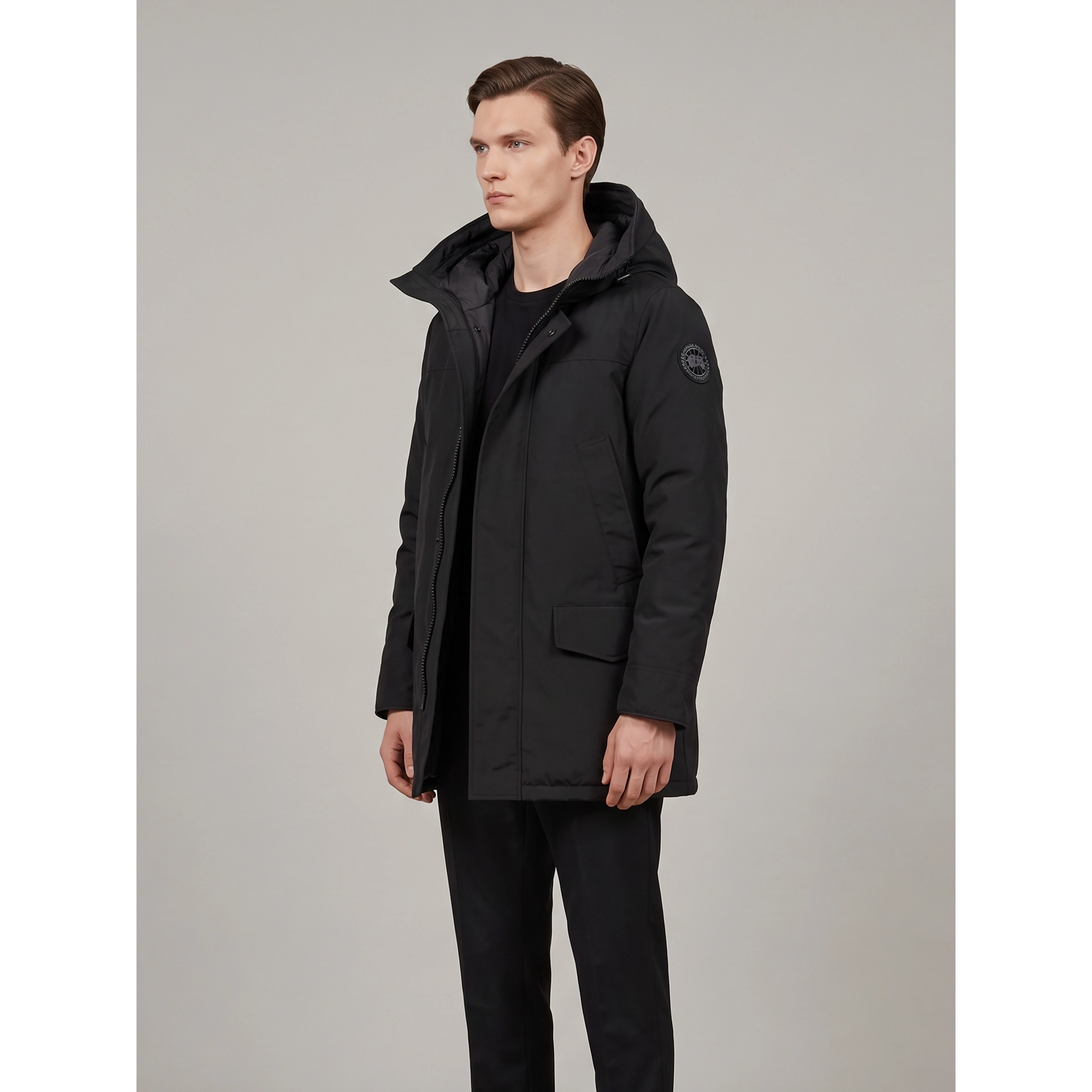 Langford parka black disc