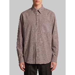Long-sleeved cotton shirt