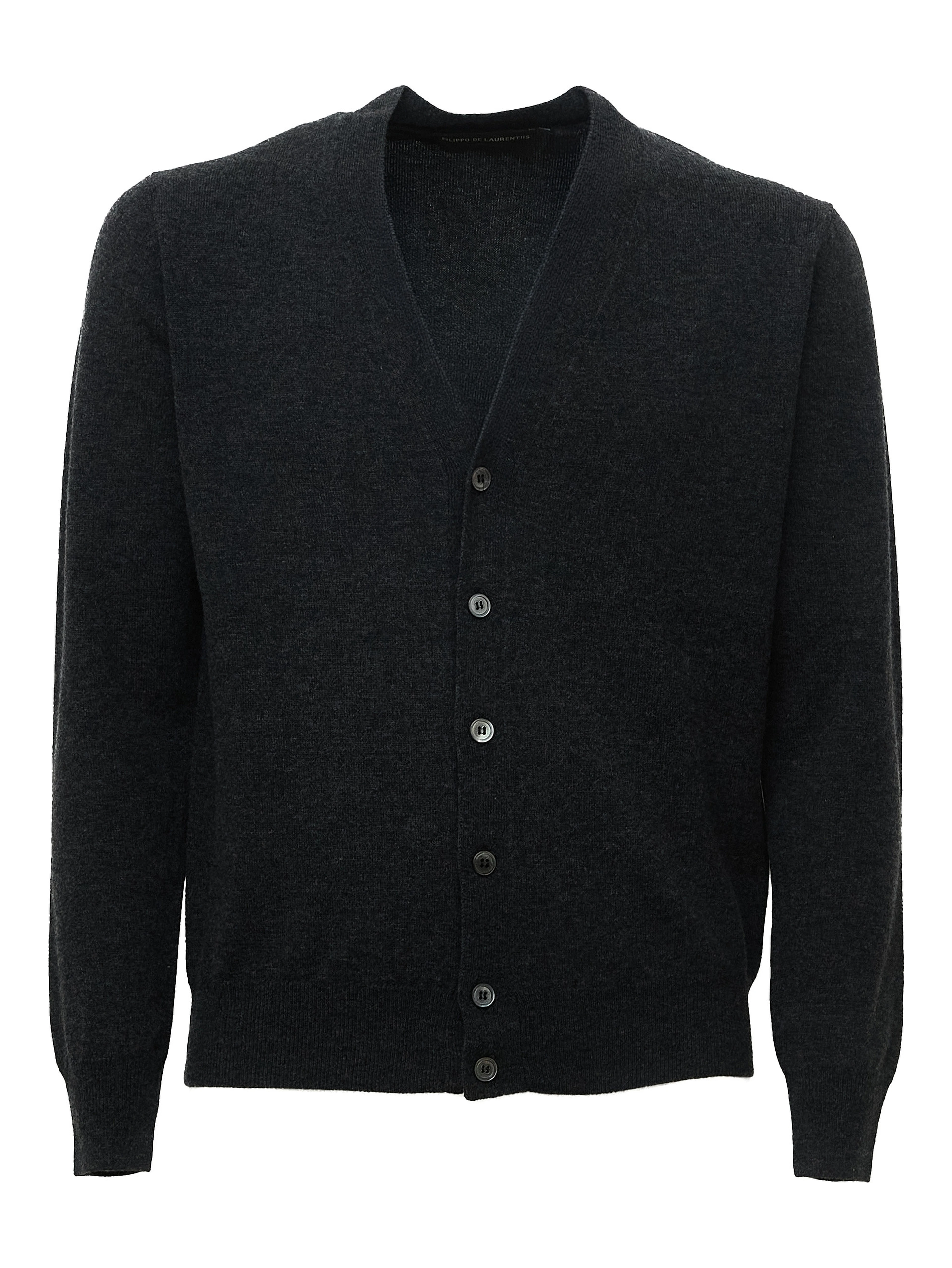 Cardigan In Lana, Cashmere
