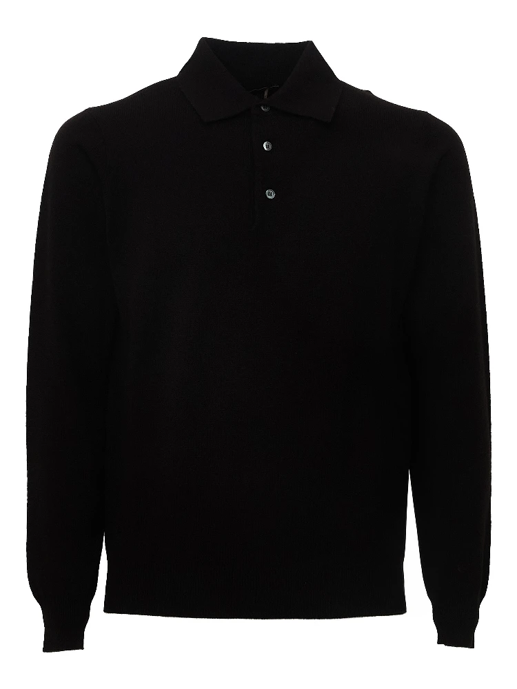 Polo M/L In Lana, Cashmere
