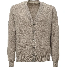 Cardigan In Lana, Cashmere