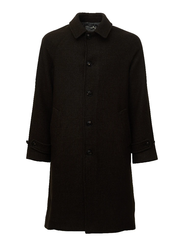 Coat Raglan Garment Dyed