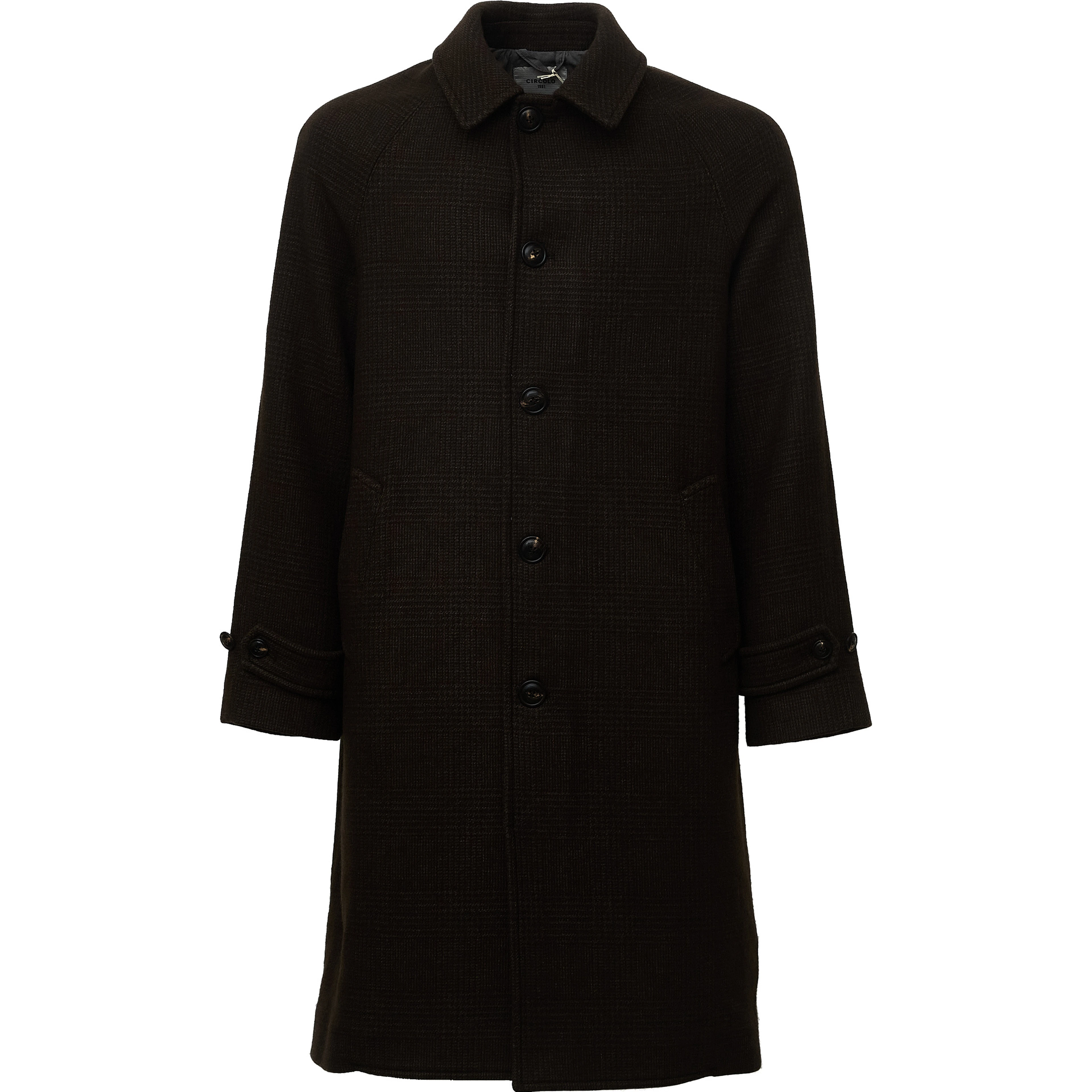Coat Raglan Garment Dyed
