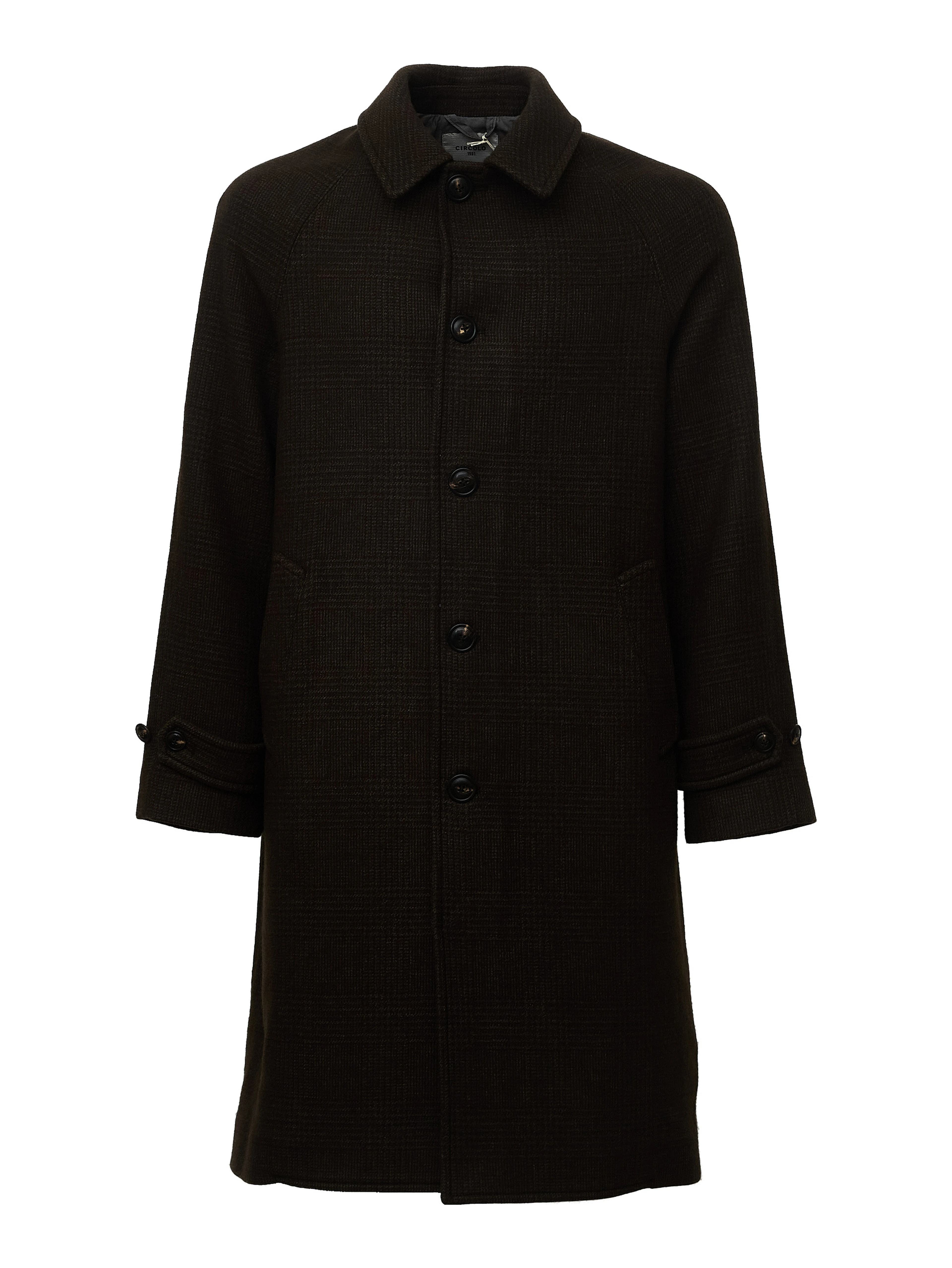 Coat Raglan Garment Dyed