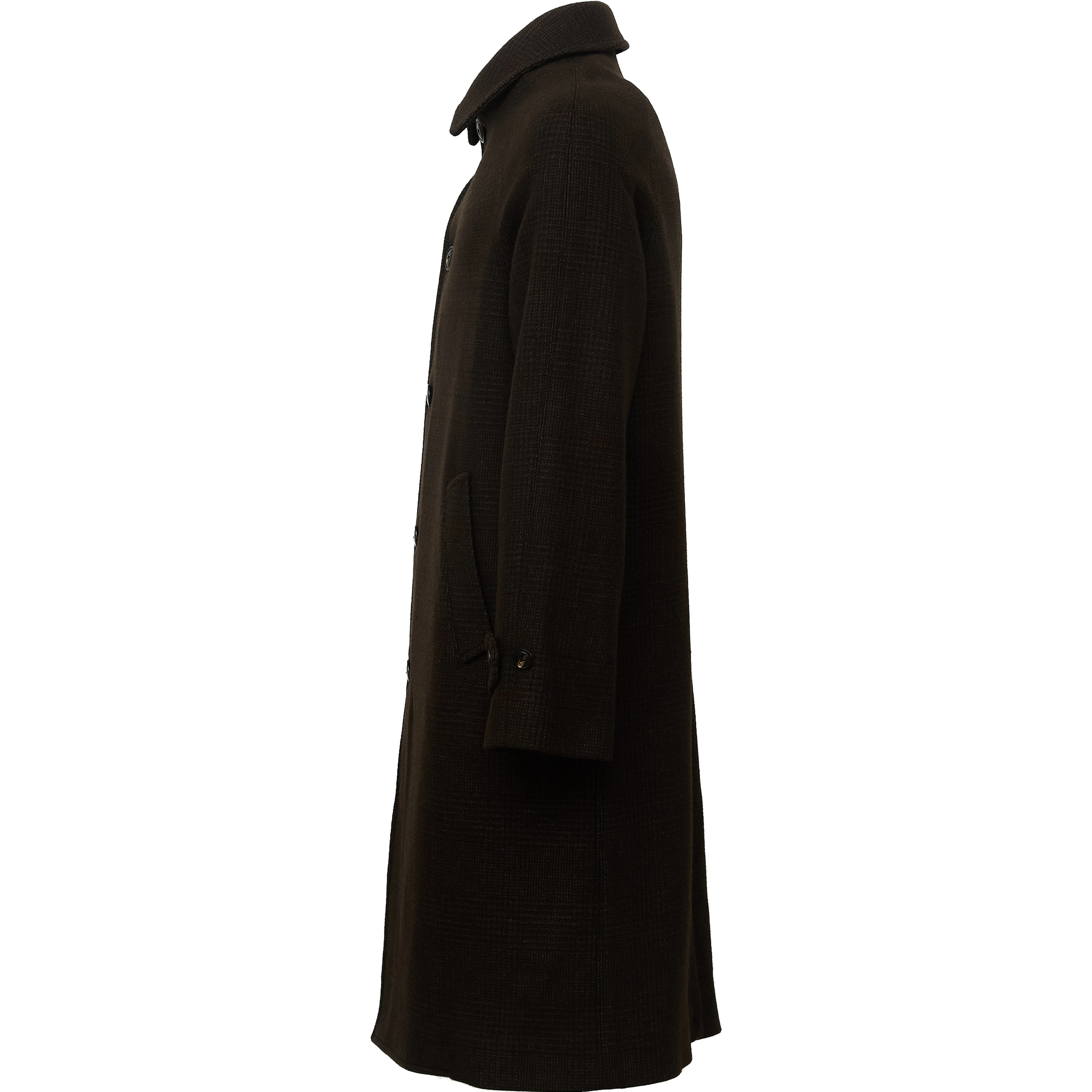 Coat Raglan Garment Dyed