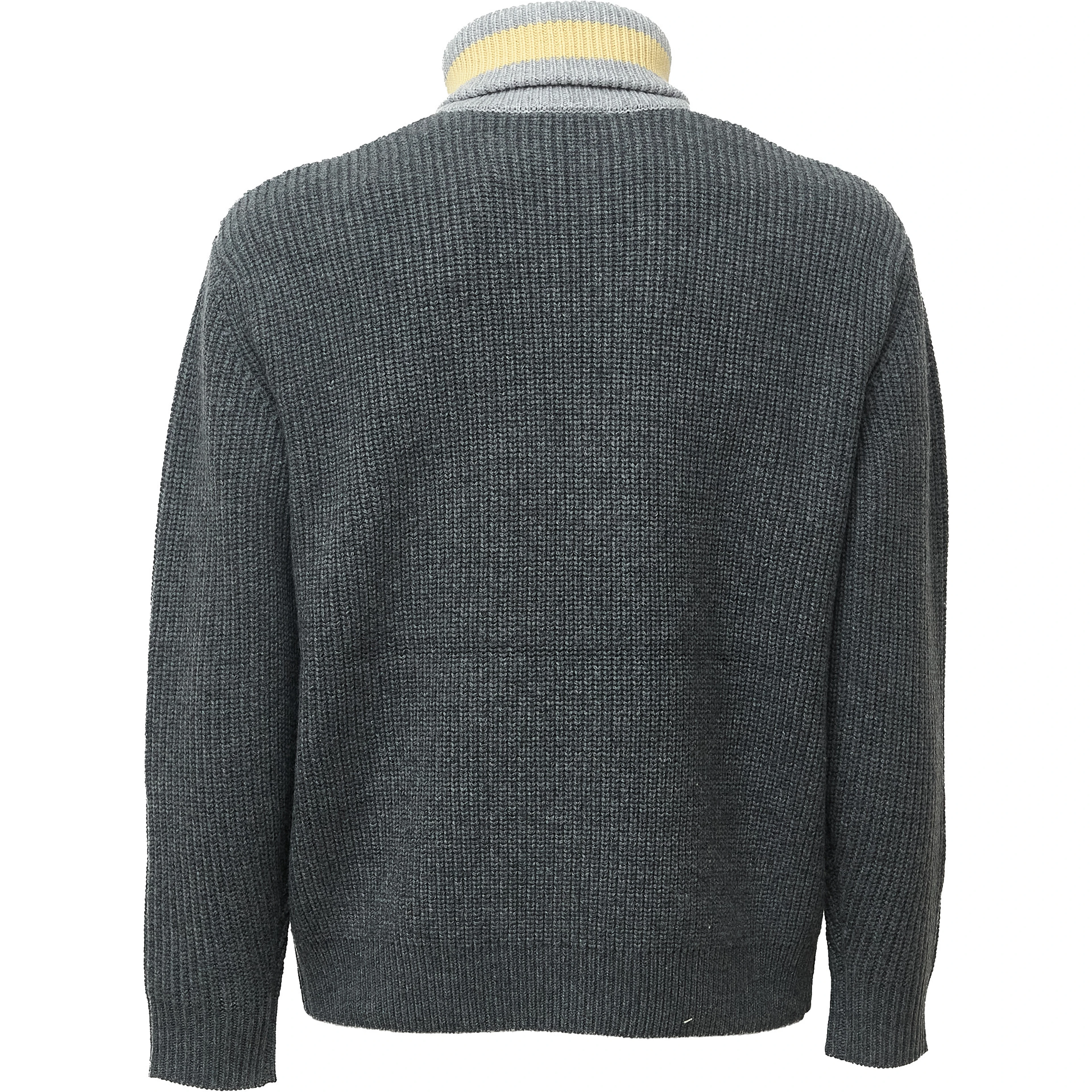 Half Zipped Trucker Sweater