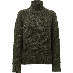 Meghan Donegal Turtle Neck Sweater