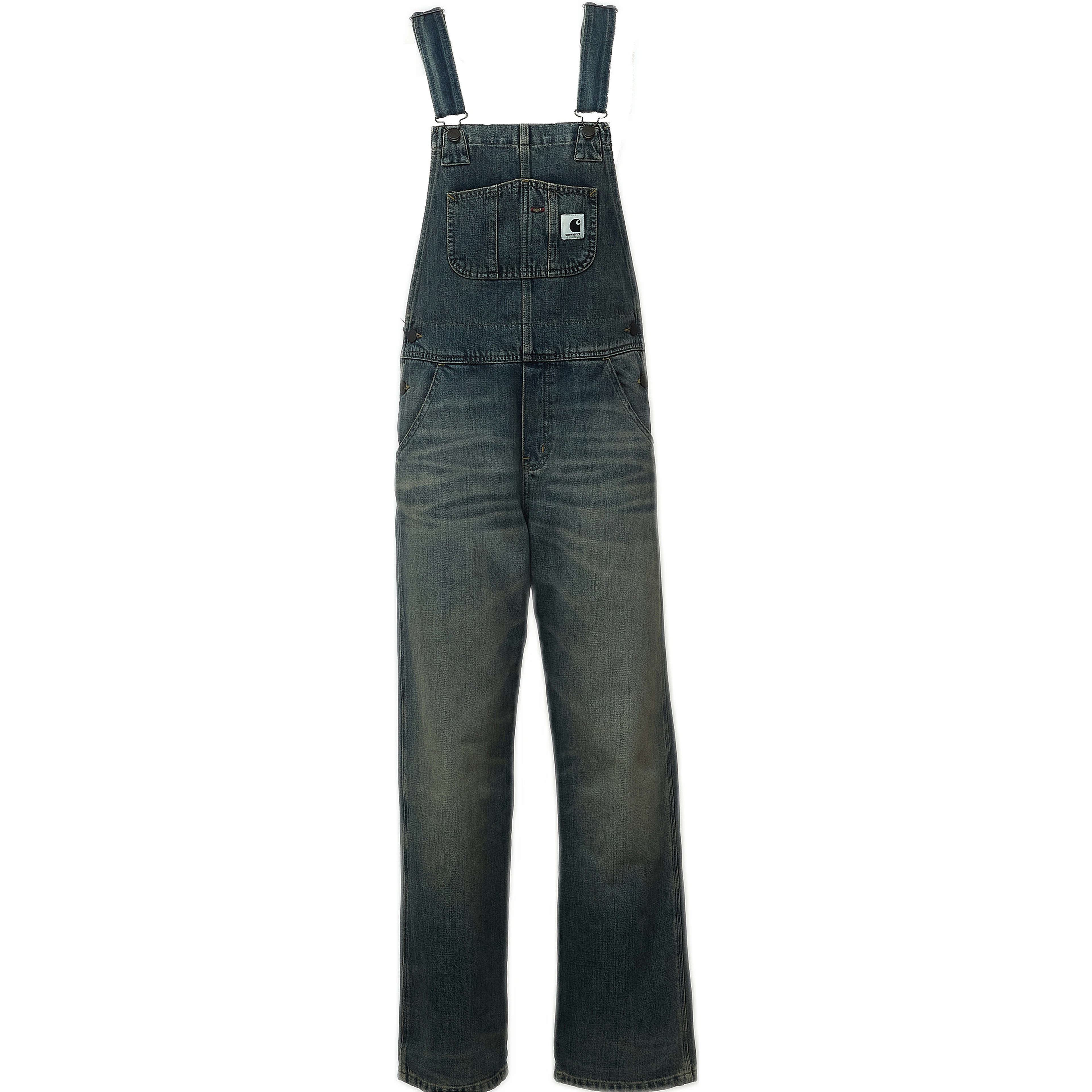 W' Bib Overall Straight Camano Denim