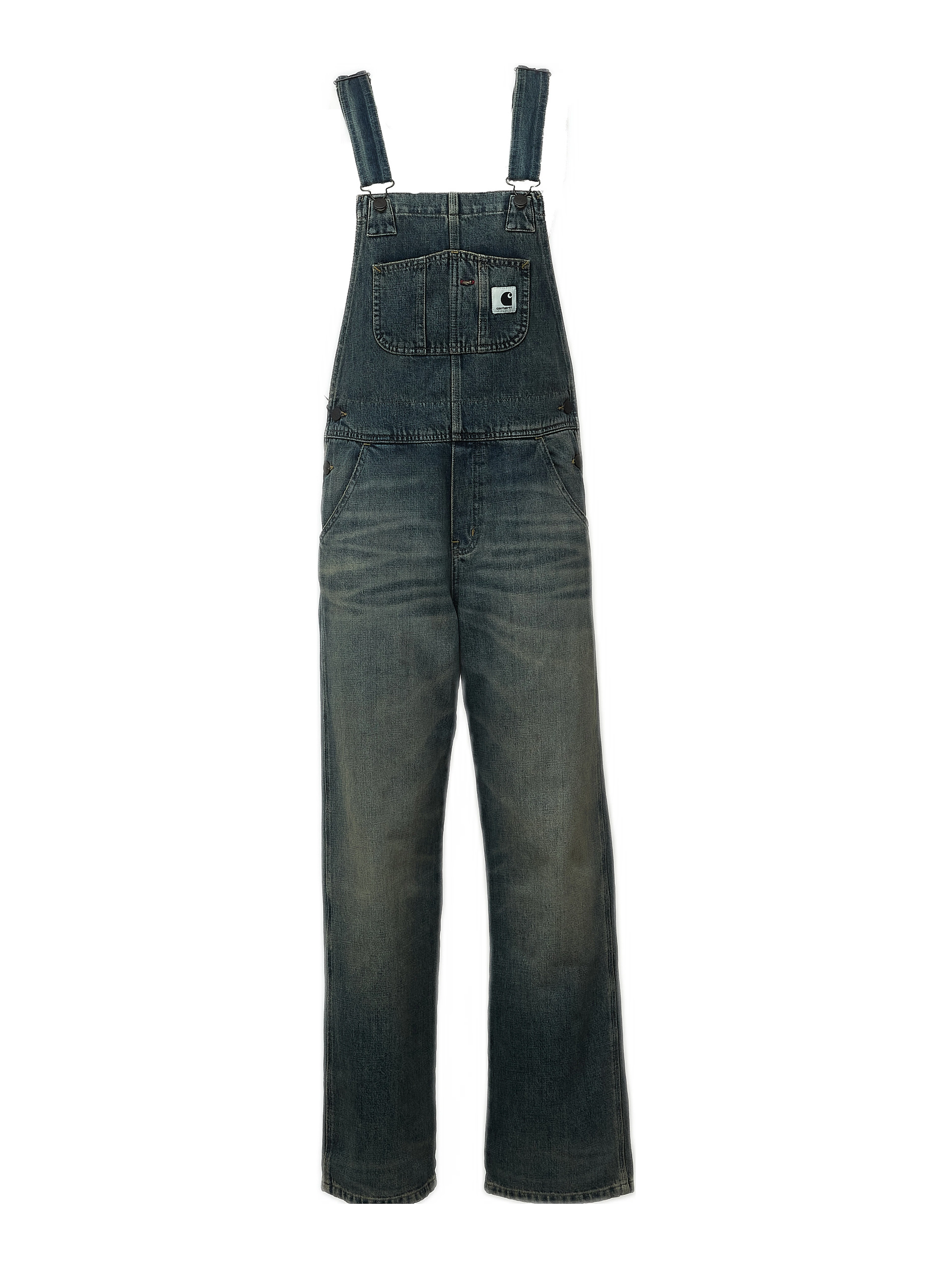 W' Bib Overall Straight Camano Denim