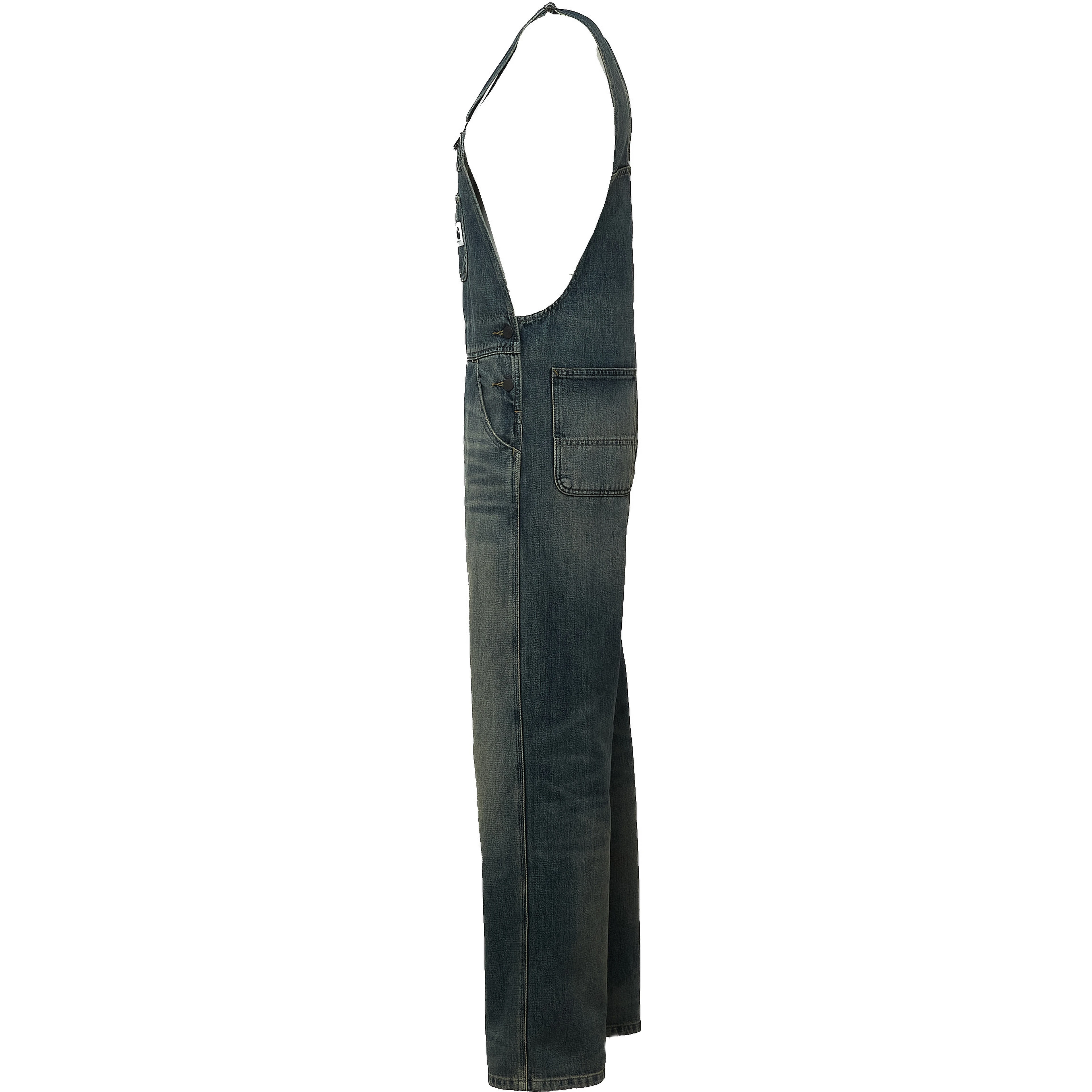 W' Bib Overall Straight Camano Denim