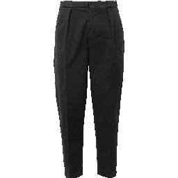 Pantaloni Portobello In Gabardina Di Cotone Lavato
