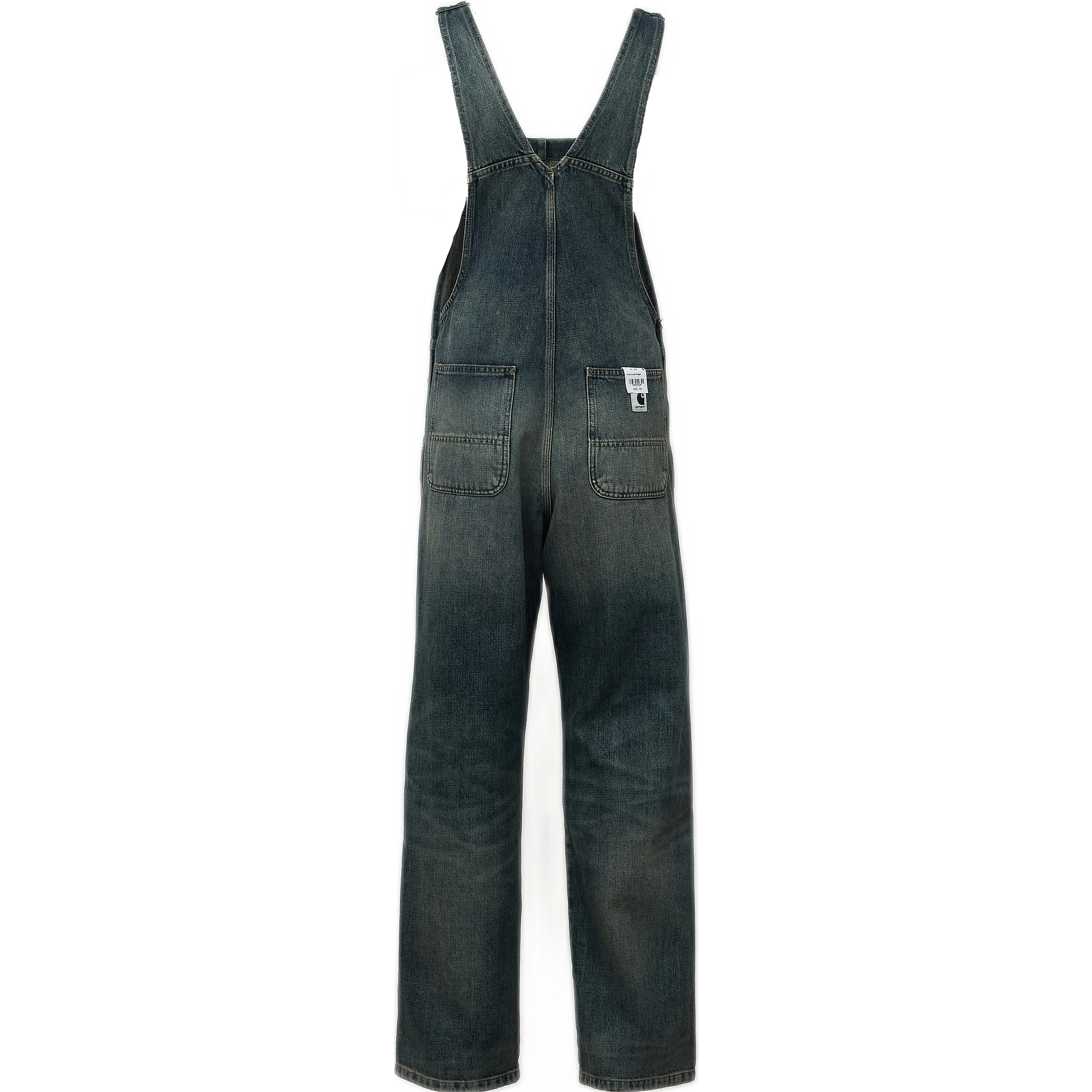 W' Bib Overall Straight Camano Denim
