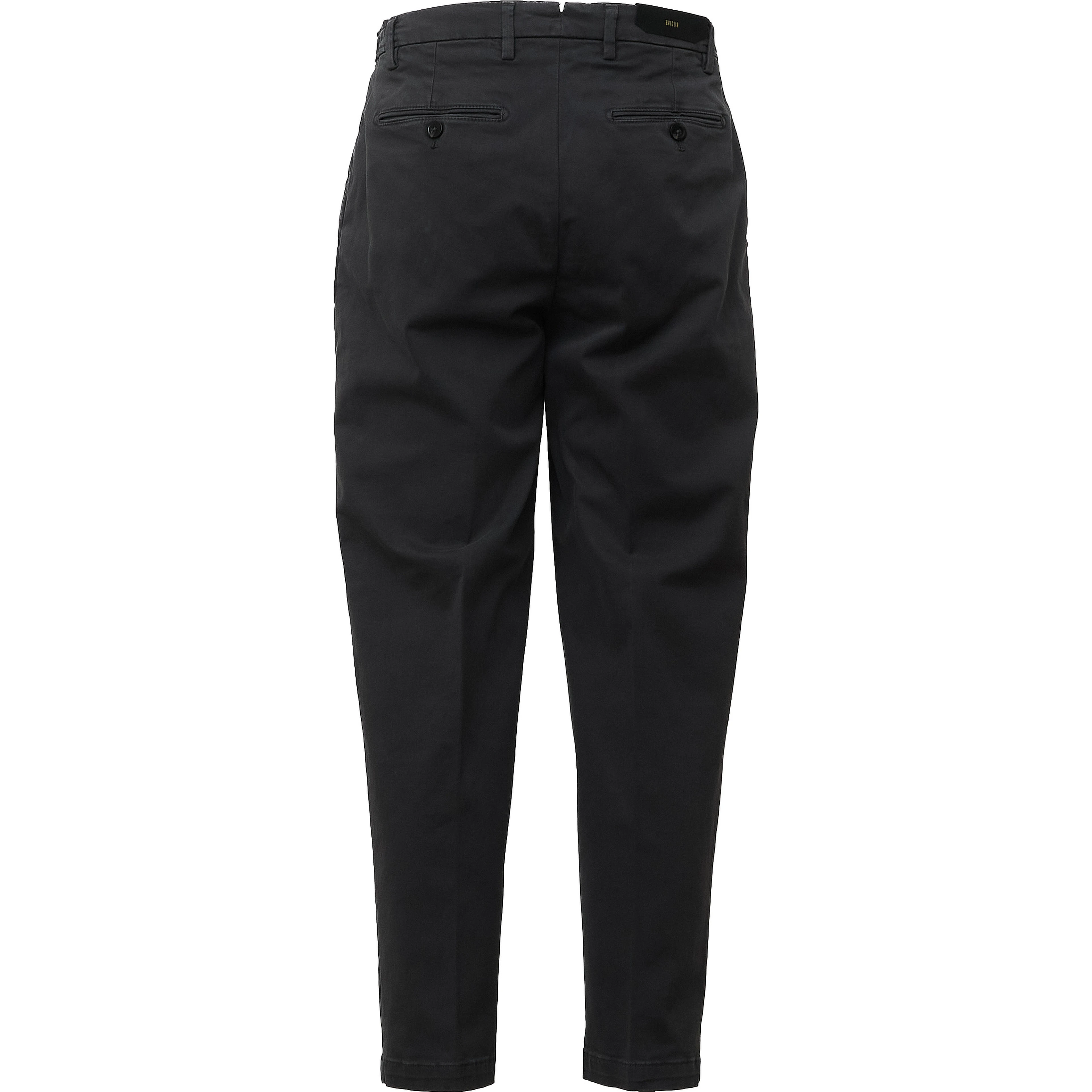 Pantaloni Portobello In Gabardina Di Cotone Lavato