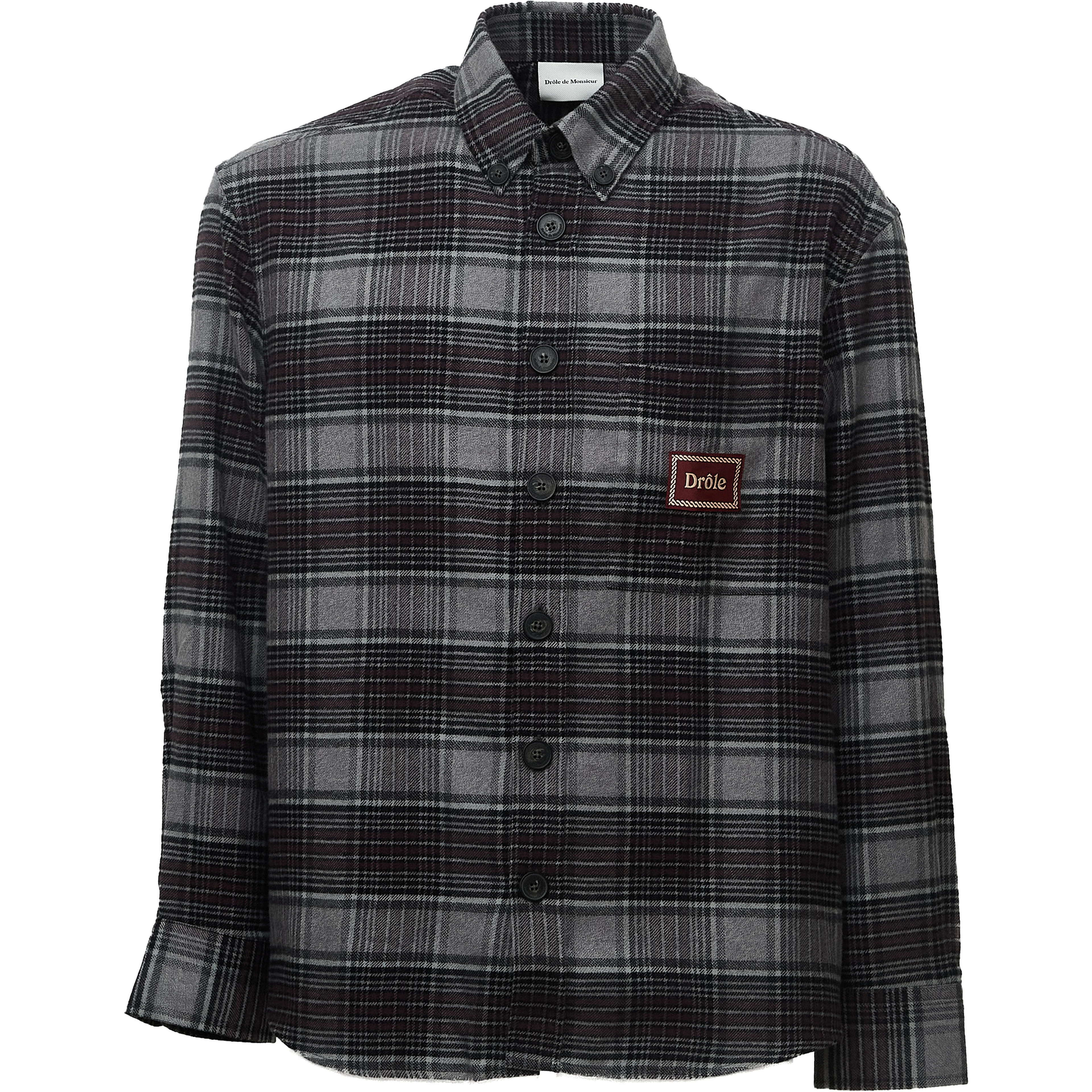 Boxy Flanel Checked Shirt