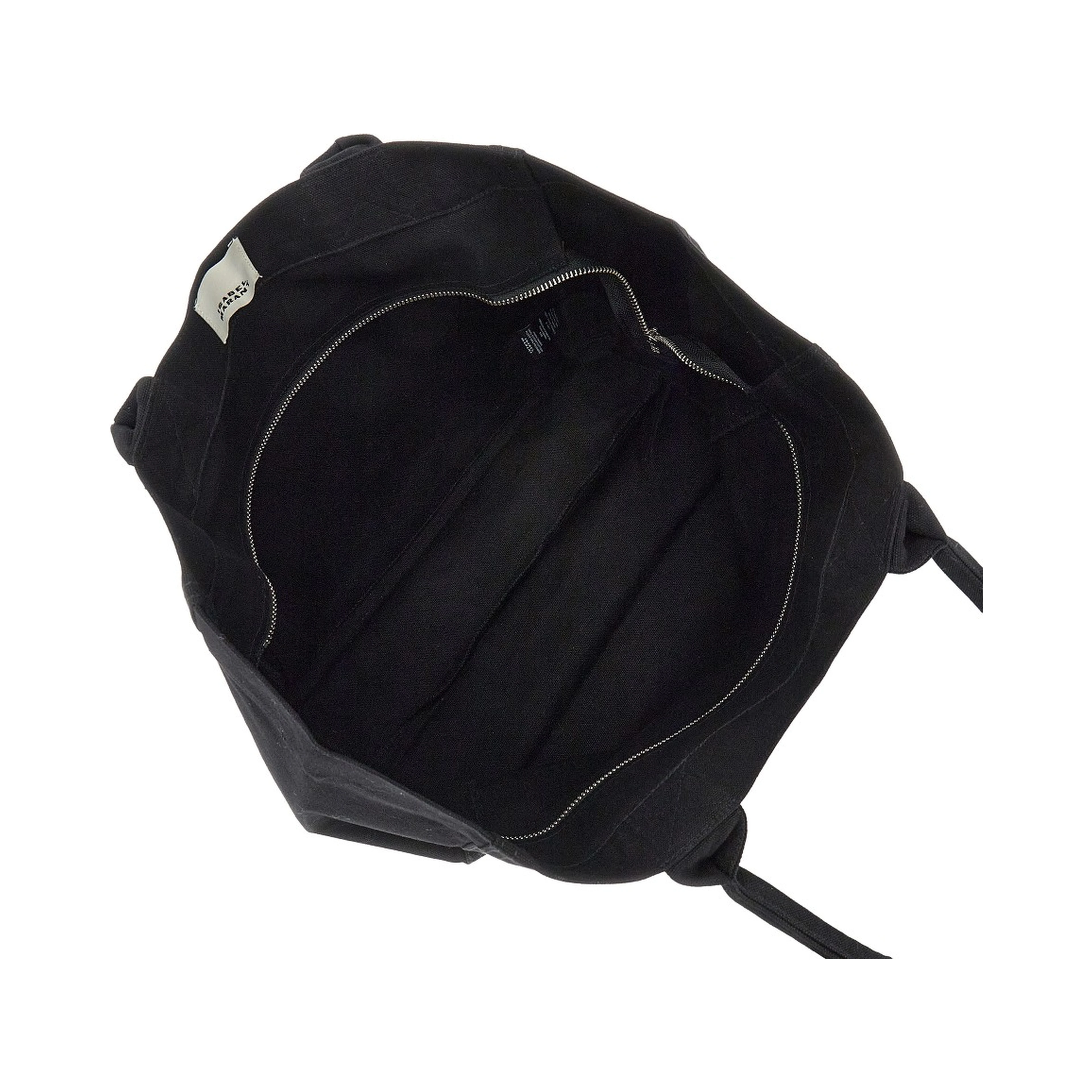 'Yenky Zipped' canvas tote bag