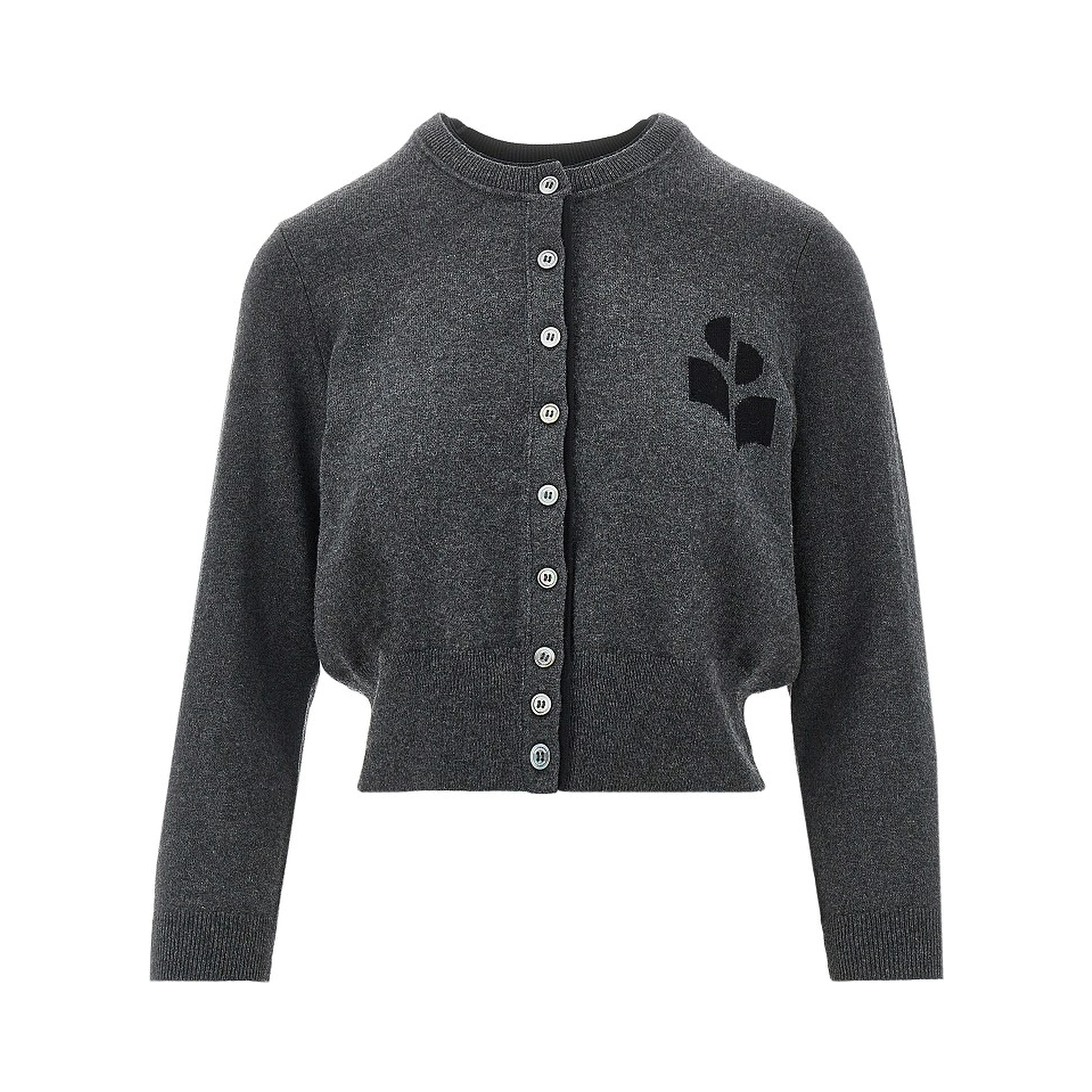 'Lona' cotton and wool cardigan