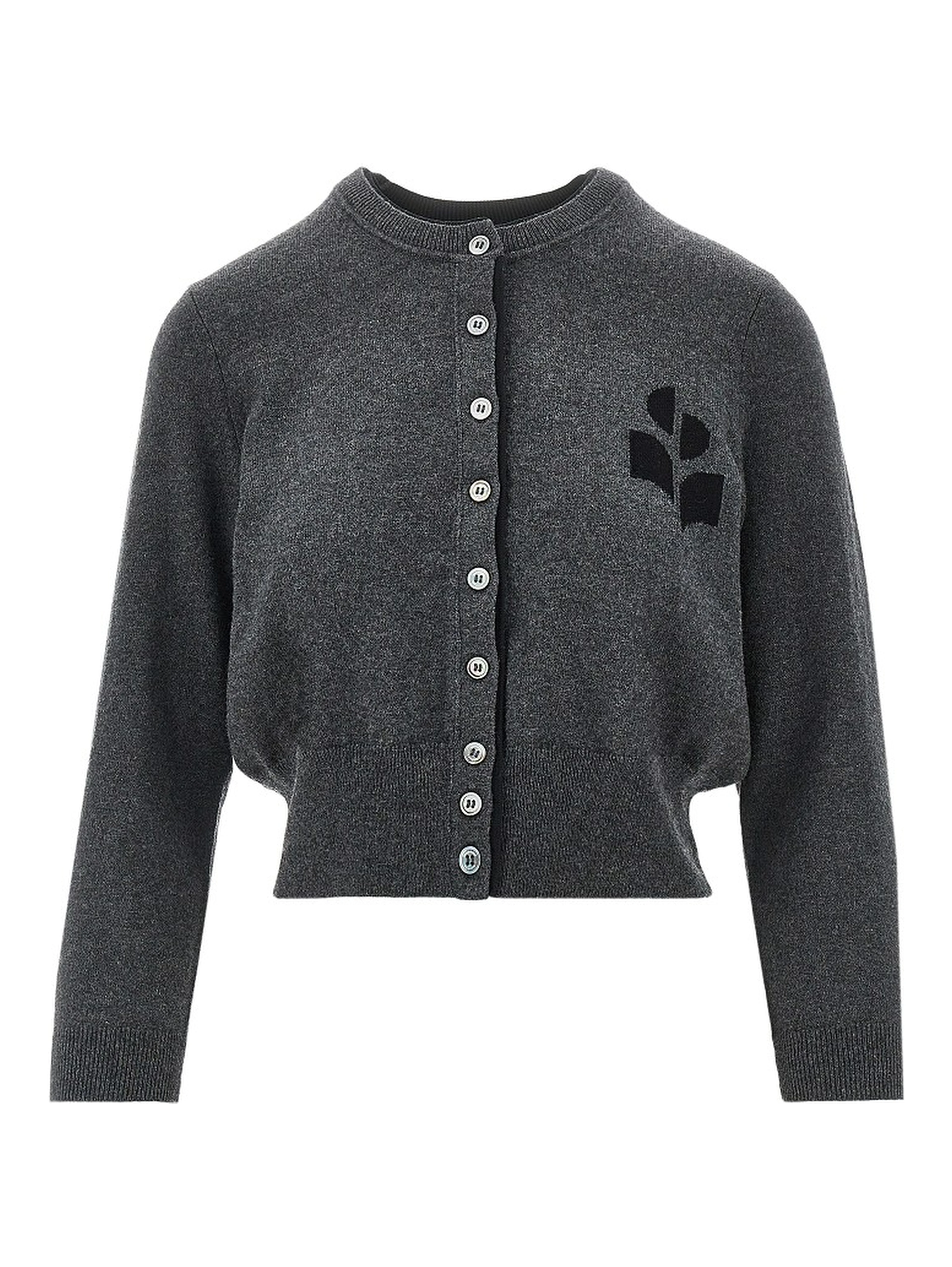 'Lona' cotton and wool cardigan