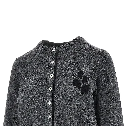 'Lona' cotton and wool cardigan