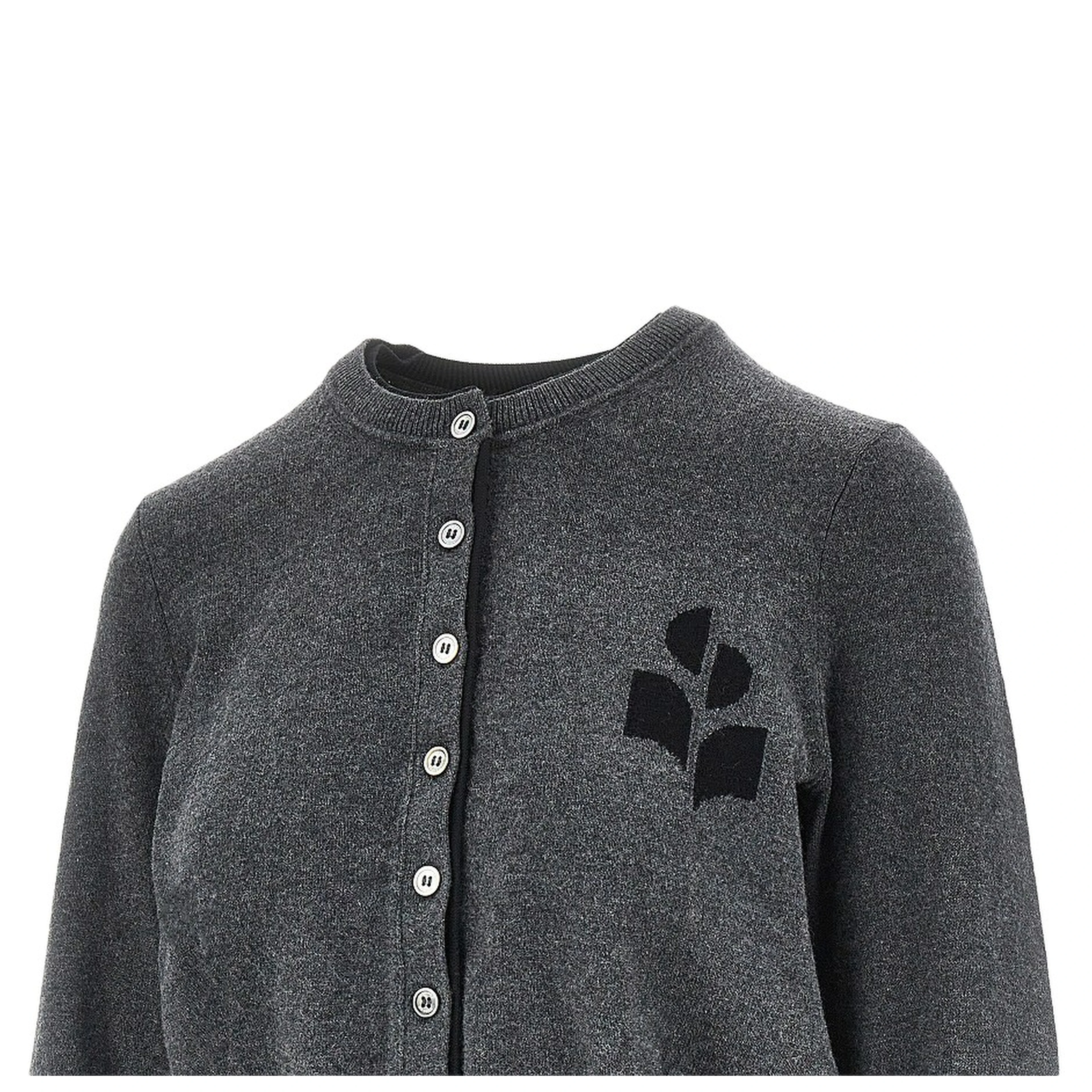 'Lona' cotton and wool cardigan
