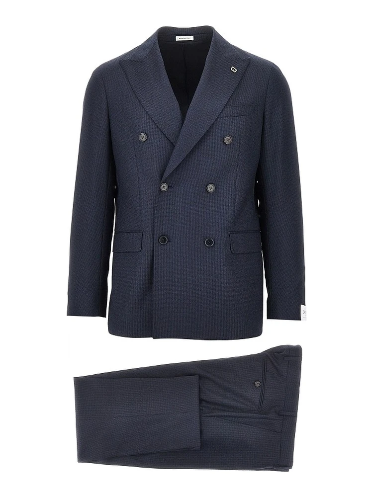 'Novara' wool tailored suit