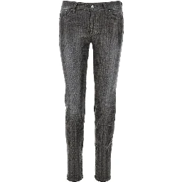 Coated denim Y2K Skinny pants