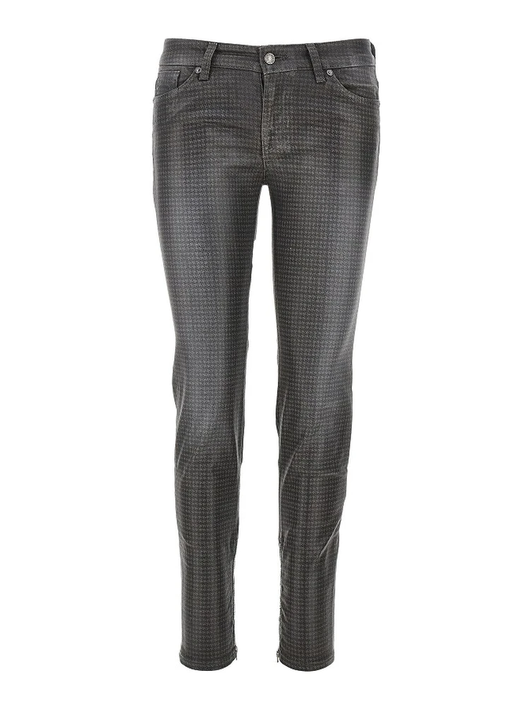 Coated denim Y2K Skinny pants