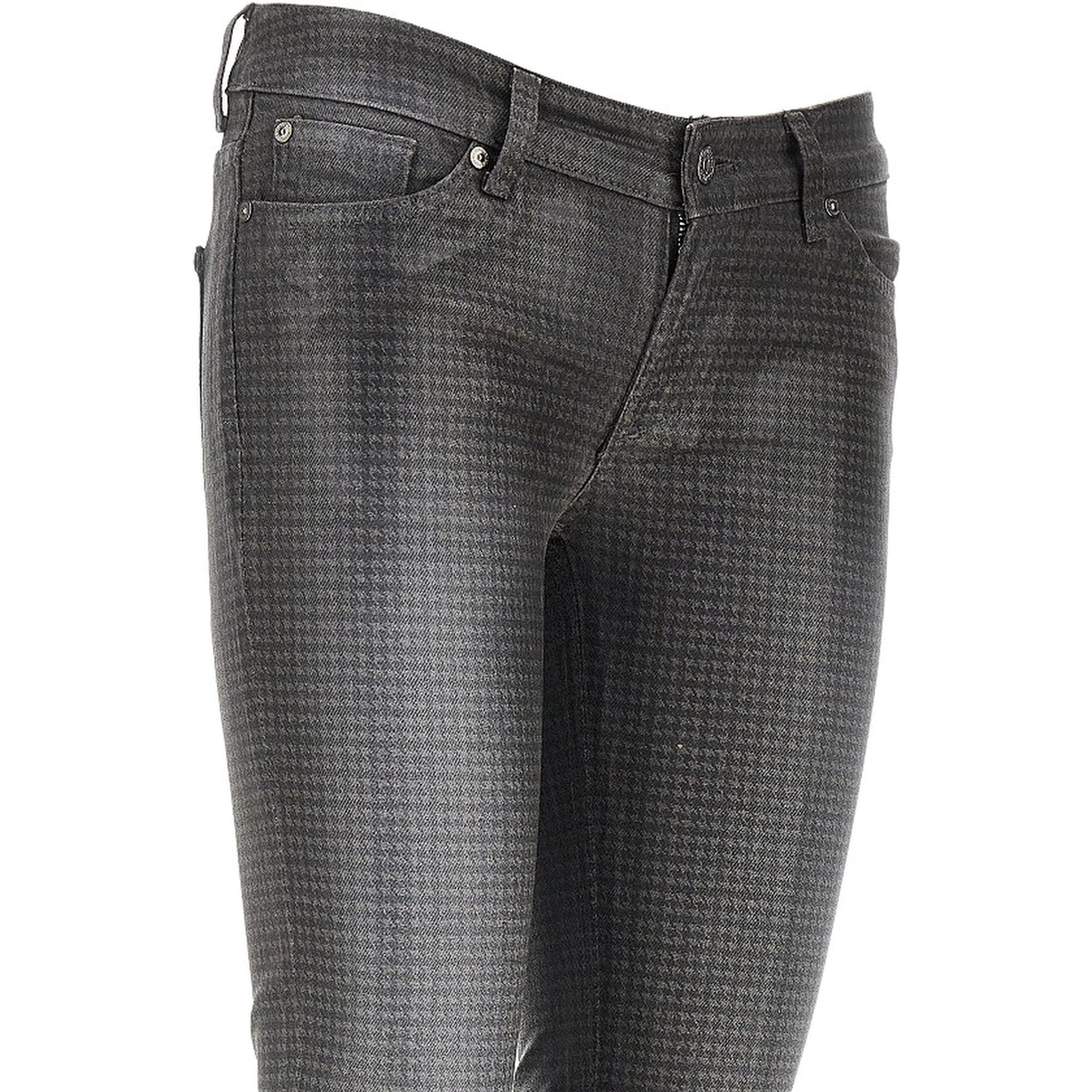 Coated denim Y2K Skinny pants