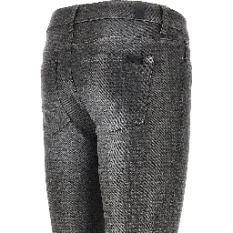 Coated denim Y2K Skinny pants