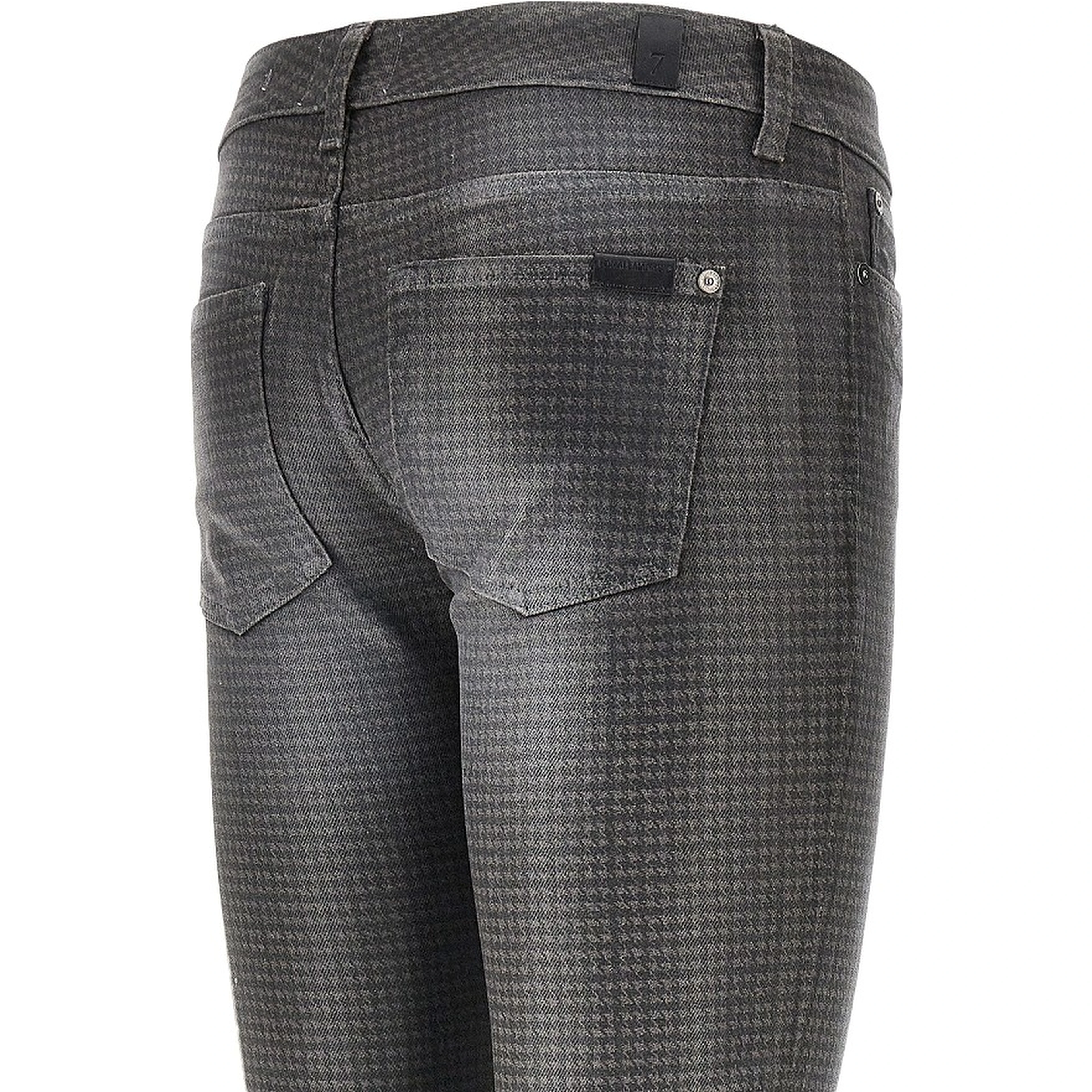 Coated denim Y2K Skinny pants