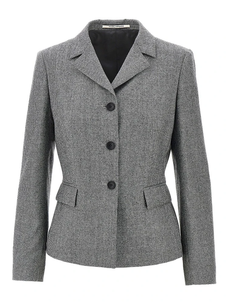 'Daria' Super 110's wool jacket