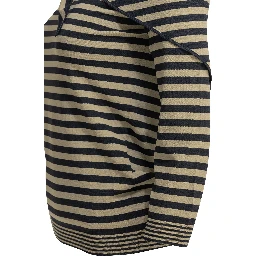 Scarf neck sweater