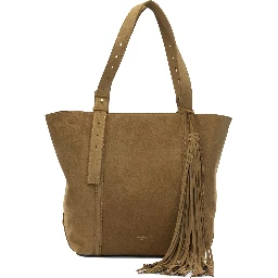 "East West" large shoulder bag