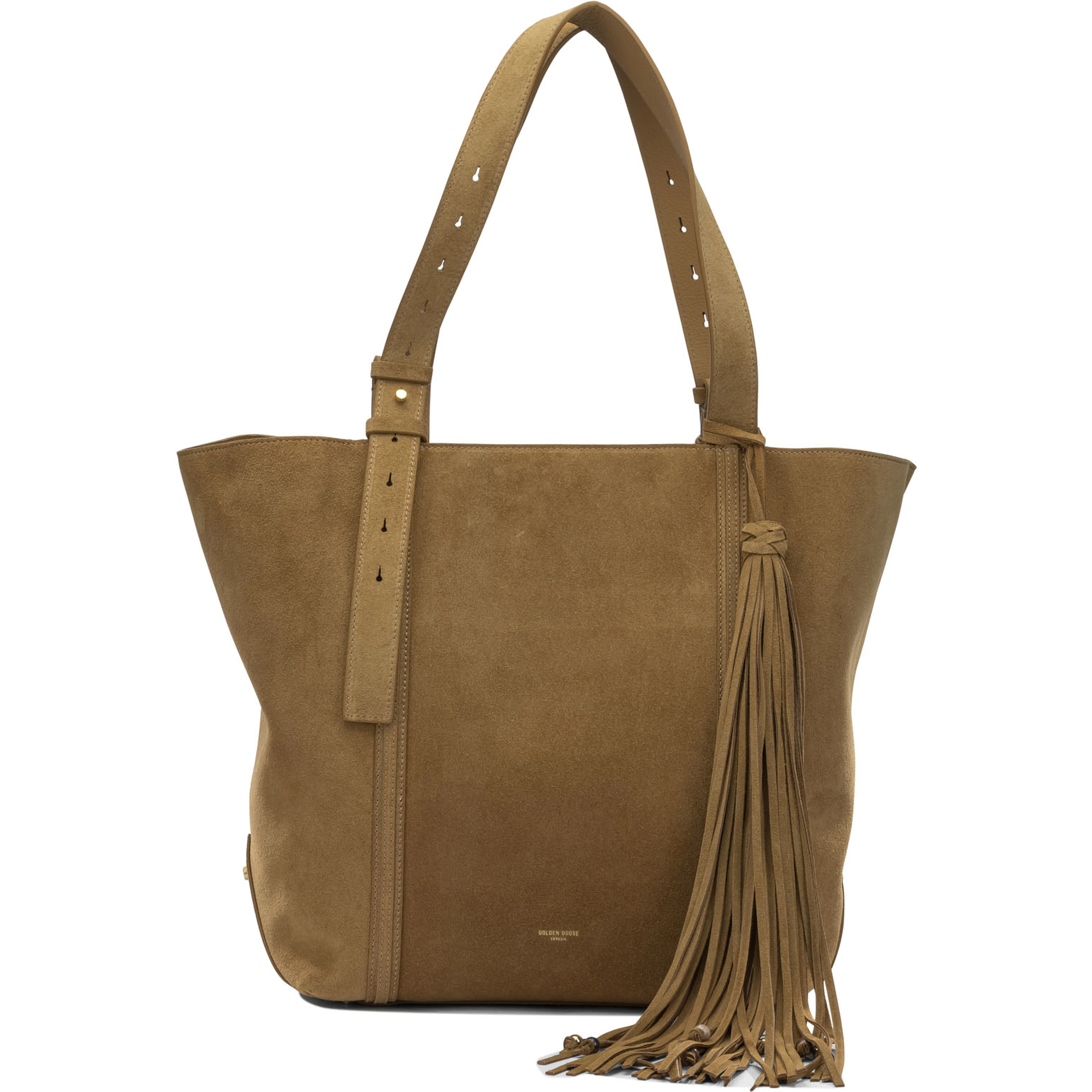 "East West" large shoulder bag