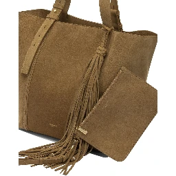 "East West" large shoulder bag