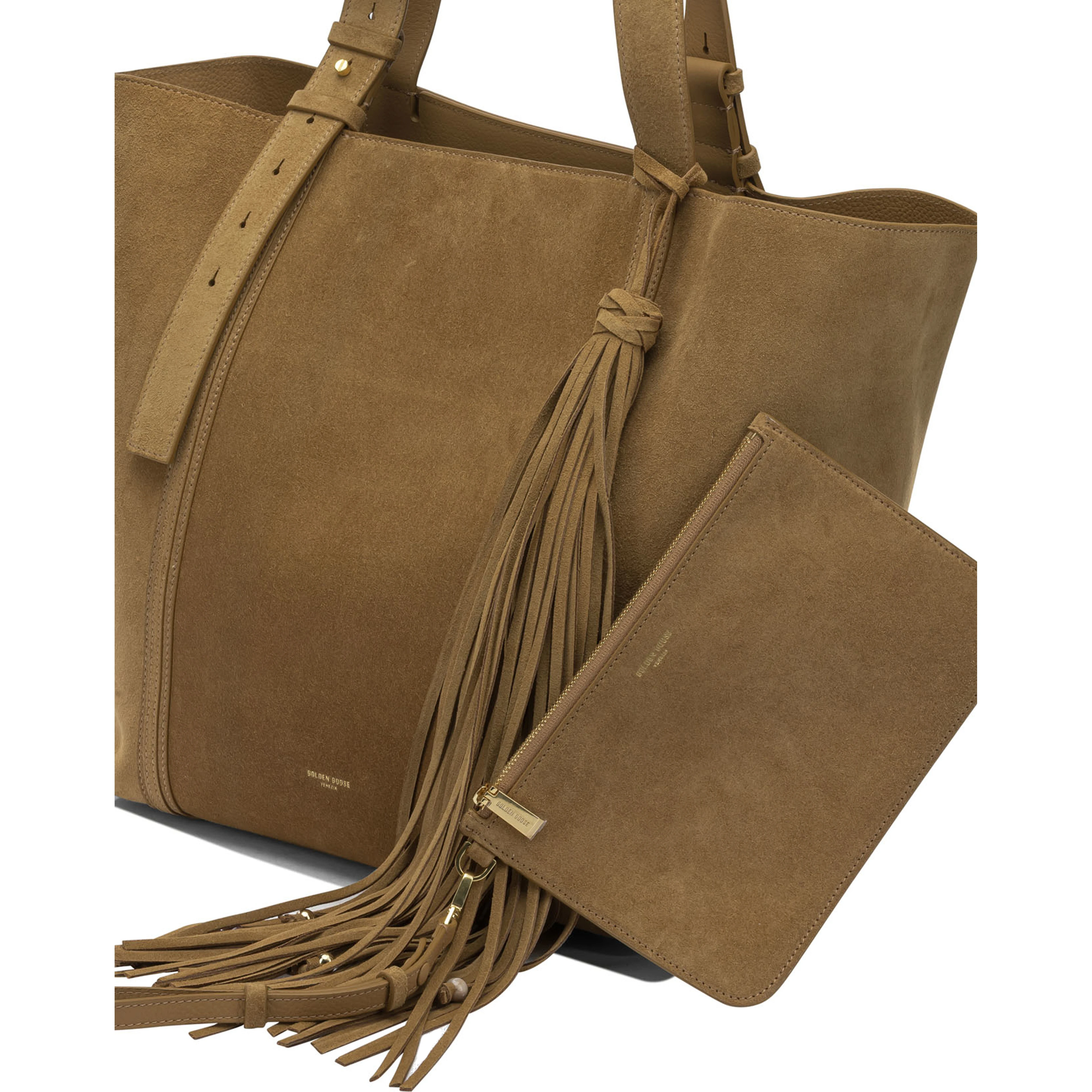 "East West" large shoulder bag