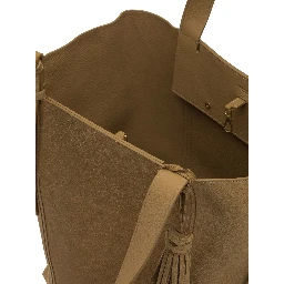 "East West" large shoulder bag