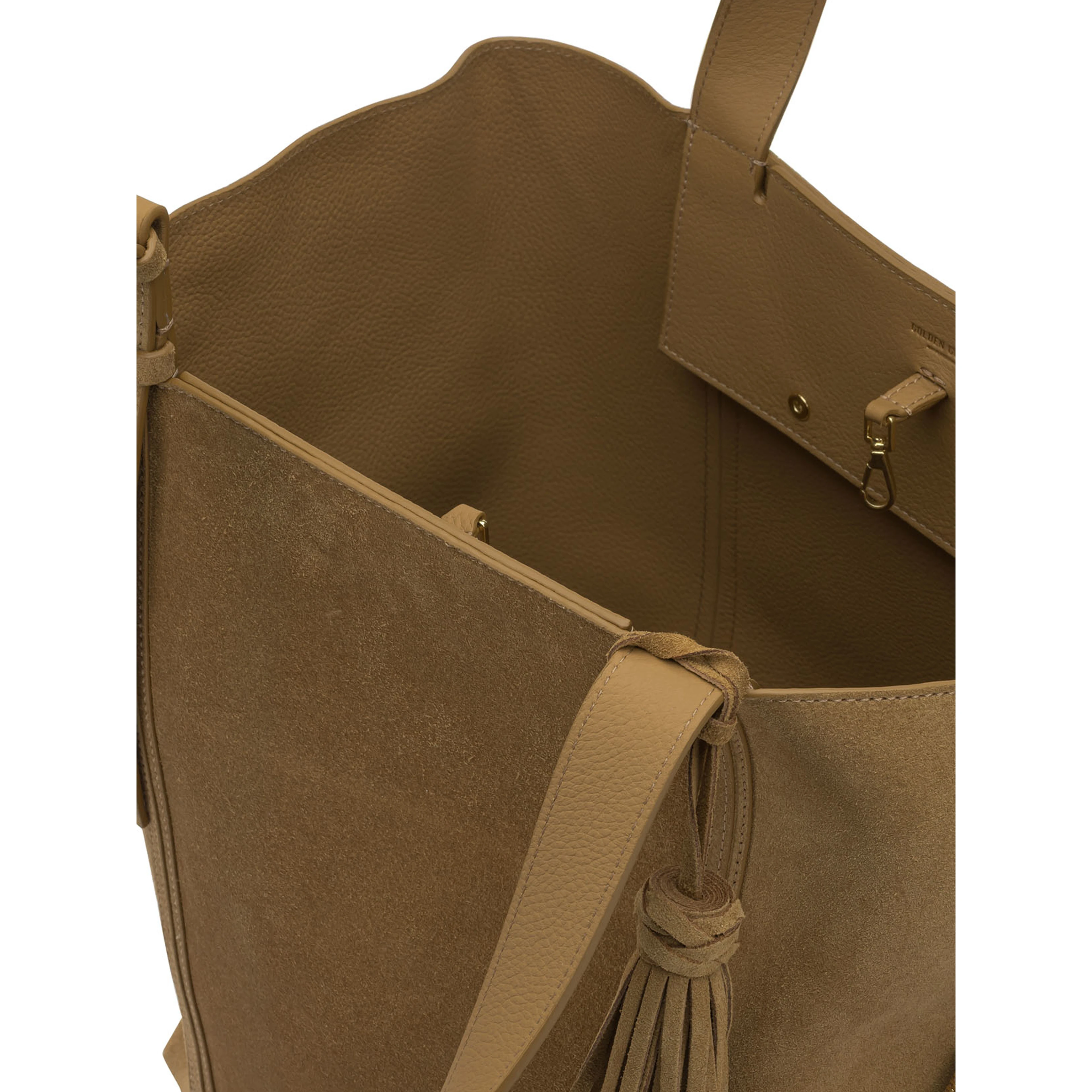 "East West" large shoulder bag