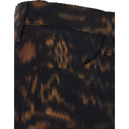 AOKI BIS PANT is an elegant pant made of black silk and elastane for women